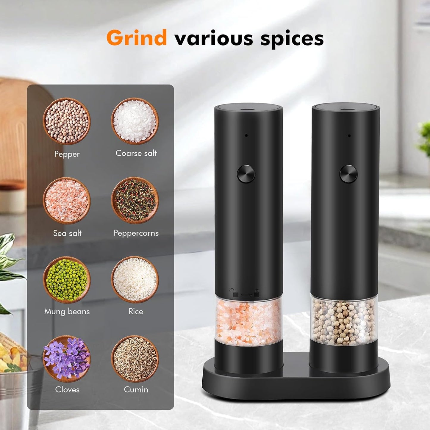 Comforal Rechargeable Electric Salt