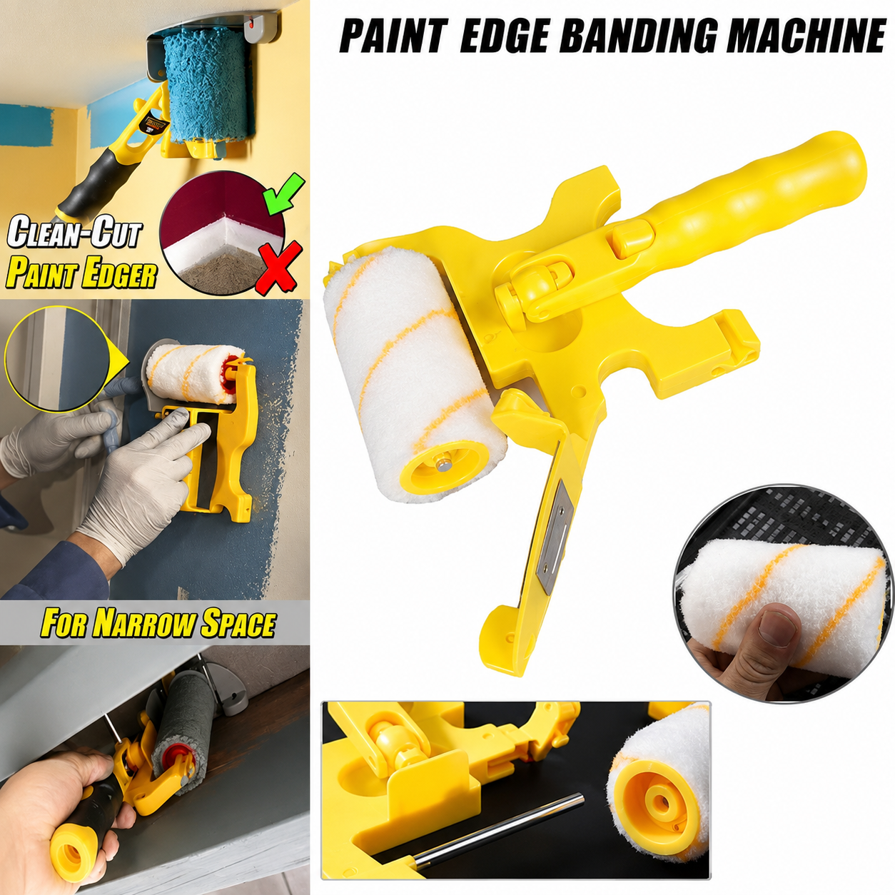 Comforal Paint Edger Roller