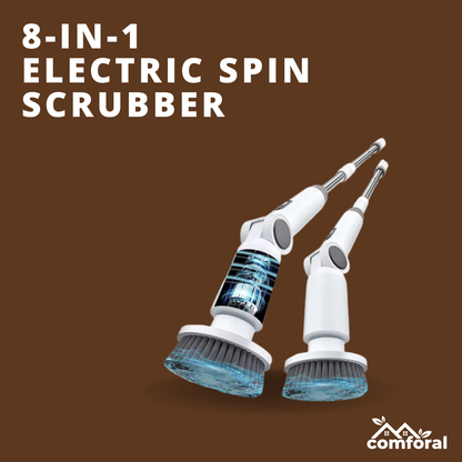 Comforal 8-in-1 Electric Spin Scrubber